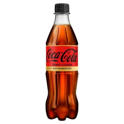 Üdítőital, szénsavas, 0,5 l, COCA COLA "Coca Cola Zero"