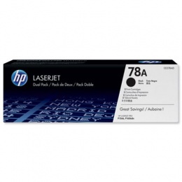 CE278A Lézertoner LaserJet P1566, P1606 nyomtatókhoz, HP 78A, fekete, 2,1k