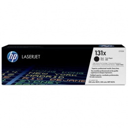 CF210X Lézertoner LaserJet Pro 200 M276N nyomtatóhoz, HP 131X, fekete, 2,4k