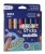 Tempera kréta készlet, APLI Kids "Color Sticks Metallic", 6 különböző metál szín