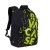 Notebook hátizsák, 15,6", 30L, RIVACASE "5430 Heide Urban", fekete-lime