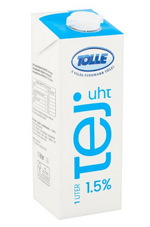 TOLLE UHT tej 1,5 %-os, 1 liter