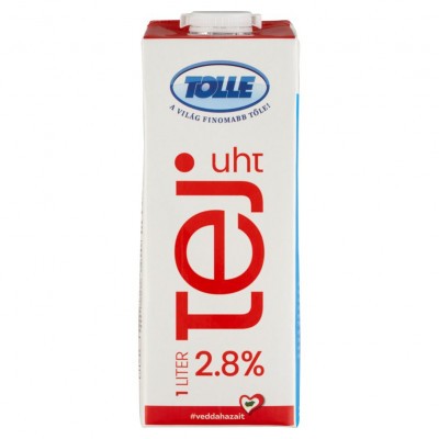 TOLLE Tartós tej UHT 2,8% 1L